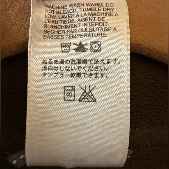 The North Face Women's Aljo Fleece Quarter Zip Pullover in Brown, Size Medium - Picture 4 of 8